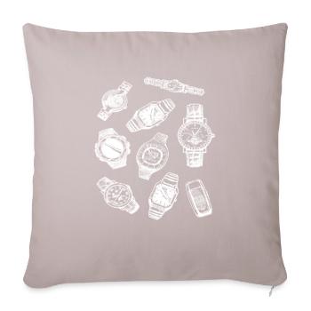 Watches Luxury Watches Watch - Sofa pillowcase 17,3'' x 17,3'' (45 x 45 cm) - light taupe - Front