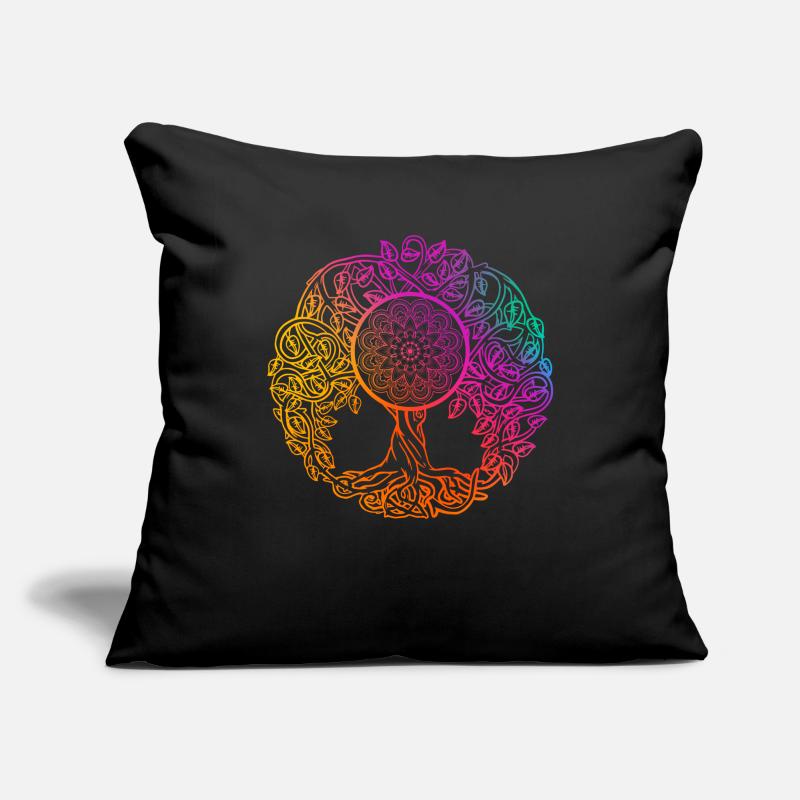 Mandala Tree of Life Sofa pillowcase 17,3'' x 17,3'' (45 x 45 cm)