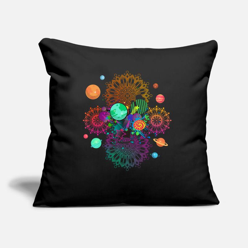 Mandala Psychedelic Sofa pillowcase 17,3'' x 17,3'' (45 x 45 cm)
