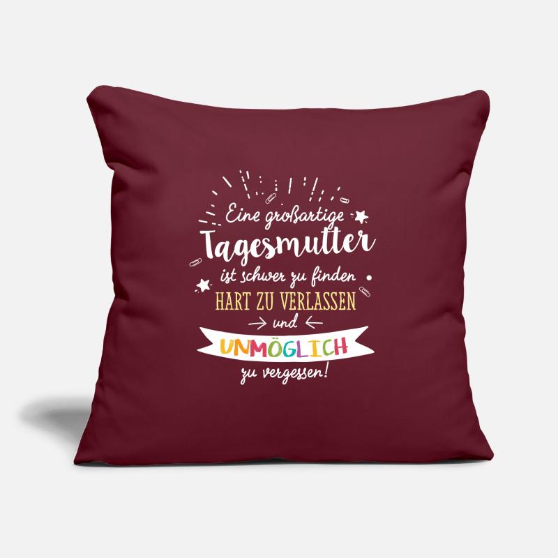 Großartige Tagesmutter Spruch Abschied Geschenk Sofakissenbezug 45 x 45 cm