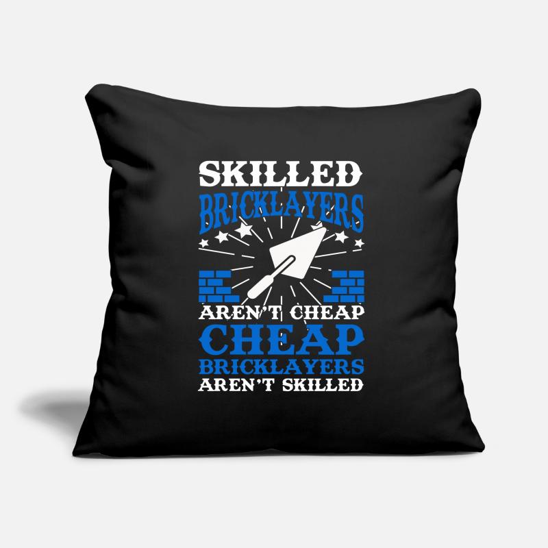 Skilled Bricklayer Mason Mason Craftsman Sofa pillowcase 17,3'' x 17,3'' (45 x 45 cm)