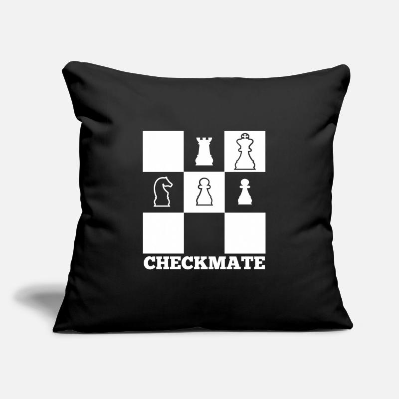 Checkmate! Sofa pillowcase 17,3'' x 17,3'' (45 x 45 cm)