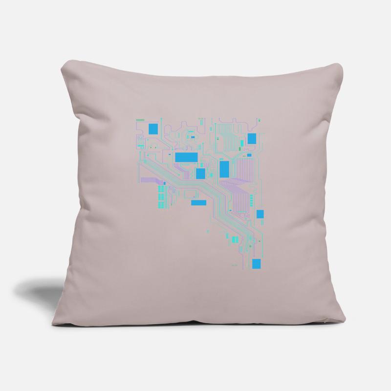 Informatique Informatique Informatique Hacker Housse de coussin décorative 45 x 45 cm