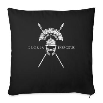 Centurion romain - Gloria Exercitus - Housse de coussin décorative 45 x 45 cm - noir - Devant