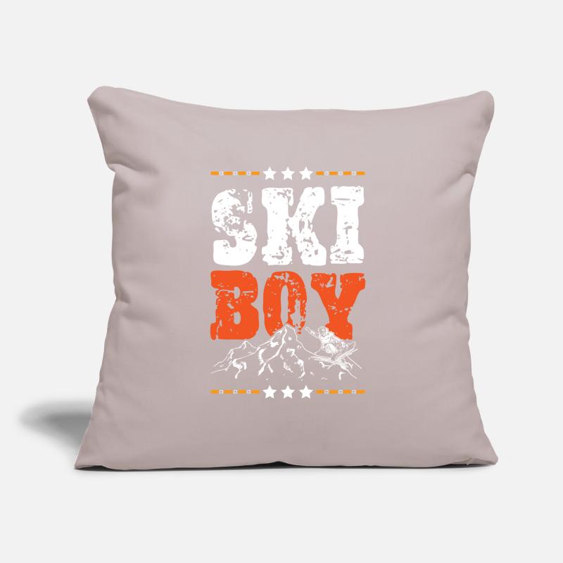 Ski Boy Sofa pillowcase 17,3'' x 17,3'' (45 x 45 cm)