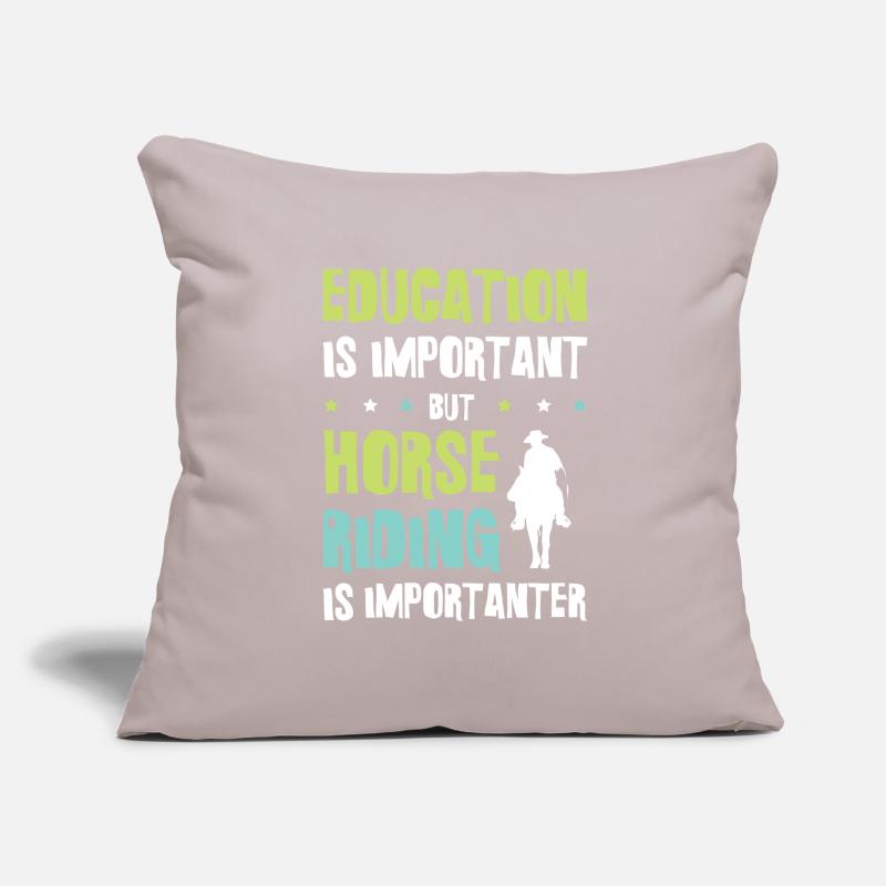 Horses Education Sofa pillowcase 17,3'' x 17,3'' (45 x 45 cm)