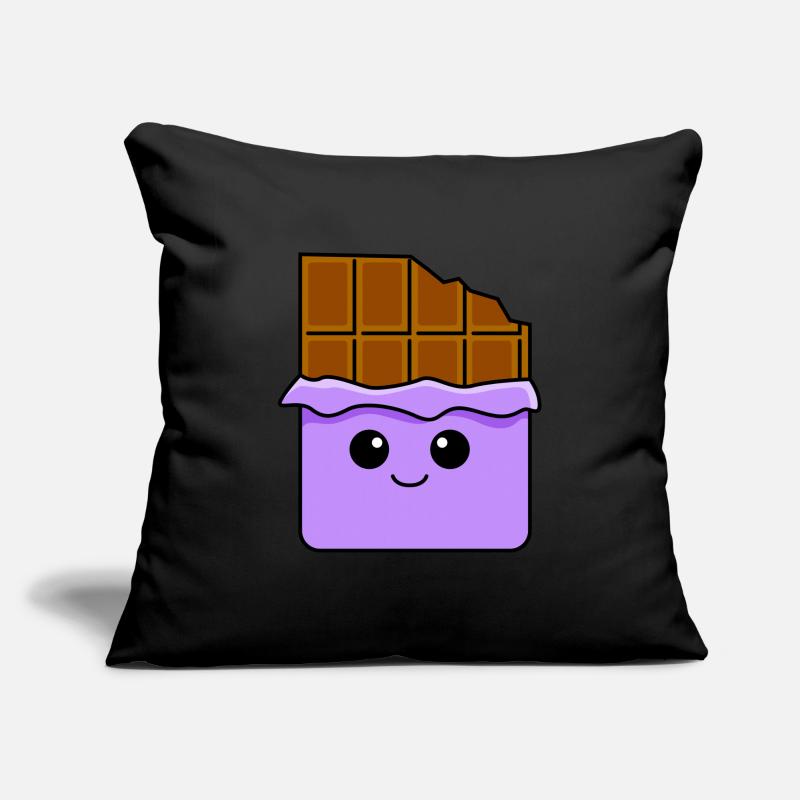 Chocolate Comic Sofa pillowcase 17,3'' x 17,3'' (45 x 45 cm)