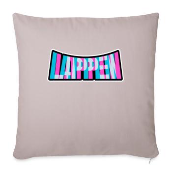 Lappen Repeat Festival EDM Musik - Sofakissenbezug 45 x 45 cm - helles Taupe - Vorne