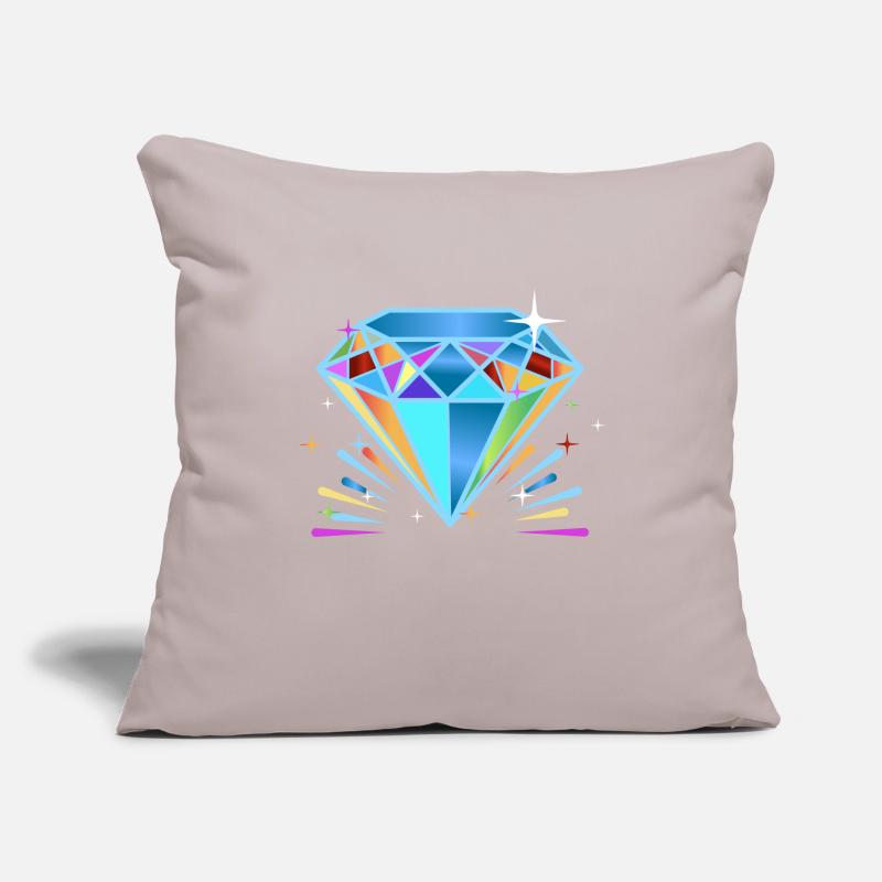 Diamond Gemstone Jewelry Sofa pillowcase 17,3'' x 17,3'' (45 x 45 cm)
