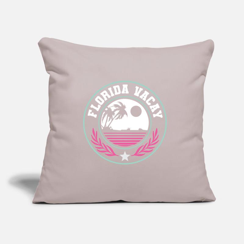 Florida Holidays Sofa pillowcase 17,3'' x 17,3'' (45 x 45 cm)