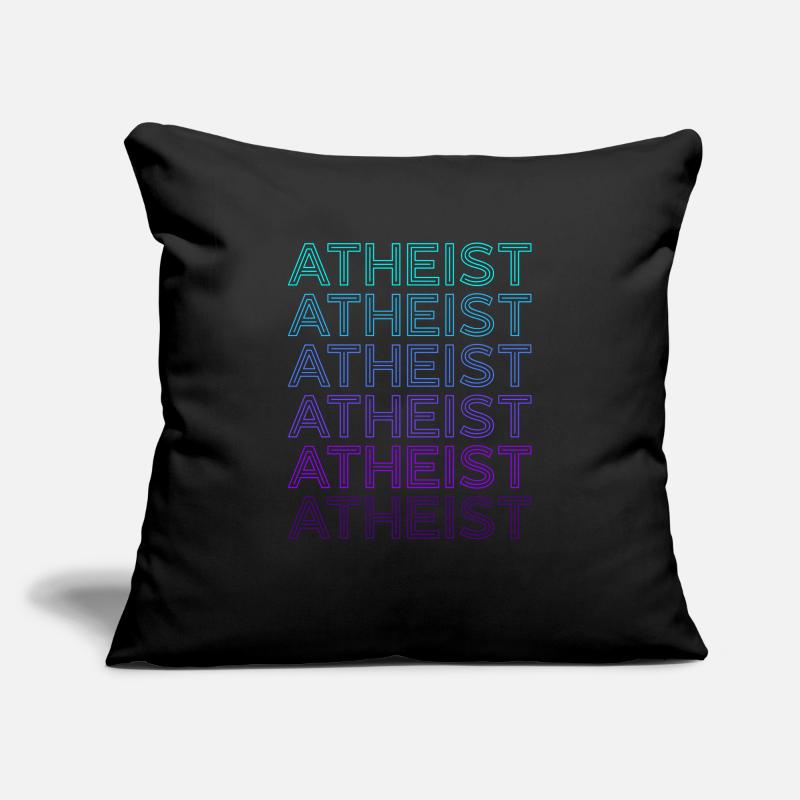 Atheist Retro Sofa pillowcase 17,3'' x 17,3'' (45 x 45 cm)