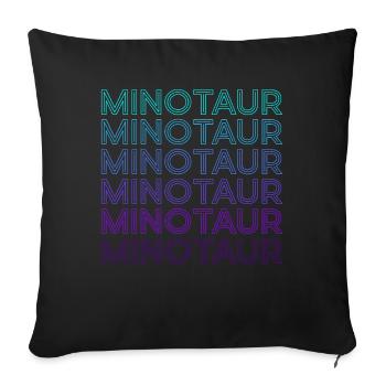 Minotaur Ancient Greek Greek Mythology Re - Sofa pillowcase 17,3'' x 17,3'' (45 x 45 cm) - black - Front