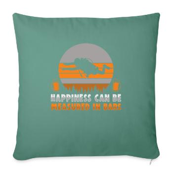 Scuba Diver Design Instructor Snorkeling - Sofa pillowcase 17,3'' x 17,3'' (45 x 45 cm) - cypress green - Front