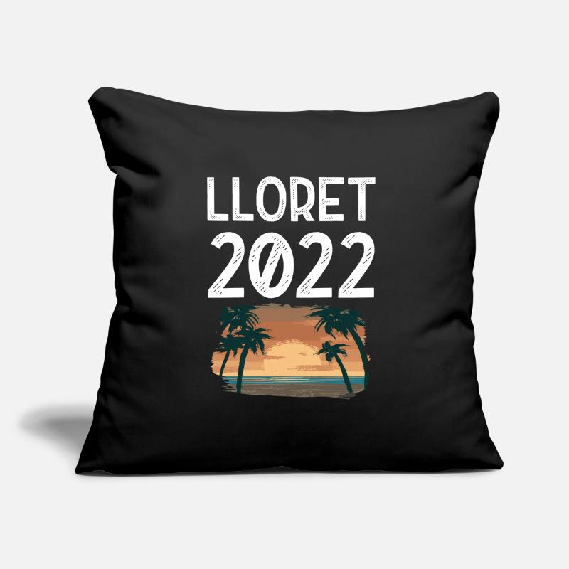 Lloret De Mar 2022 Sofa pillowcase 17,3'' x 17,3'' (45 x 45 cm)