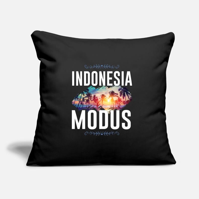 Mode Indonésie Housse de coussin décorative 45 x 45 cm