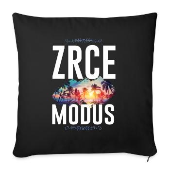 Zrce Mode - Sofa pillowcase 17,3'' x 17,3'' (45 x 45 cm) - black - Front
