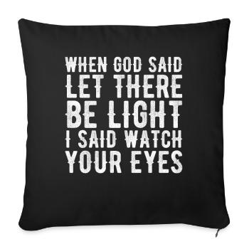 Funny Welder Welder Gift - Sofa pillowcase 17,3'' x 17,3'' (45 x 45 cm) - black - Front