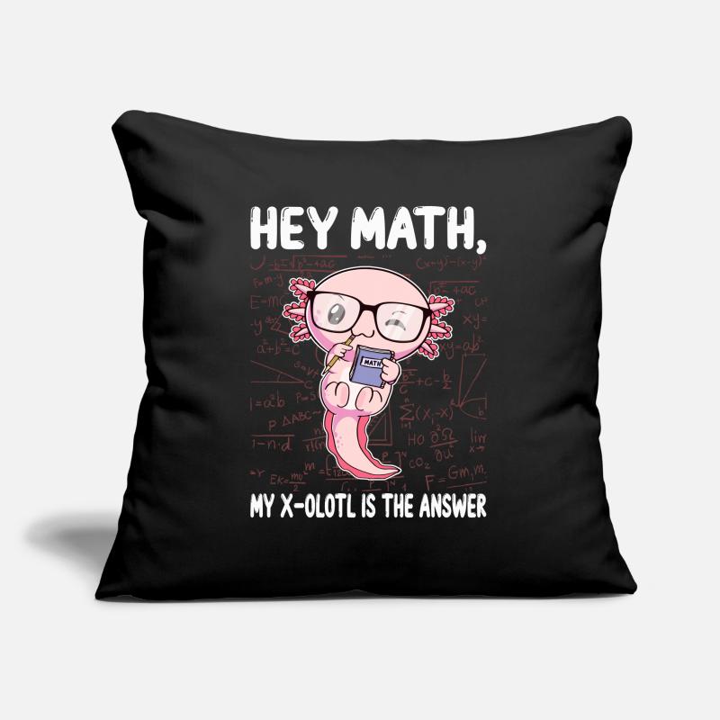 Funny Math Axolotl Math Gift Sofa pillowcase 17,3'' x 17,3'' (45 x 45 cm)