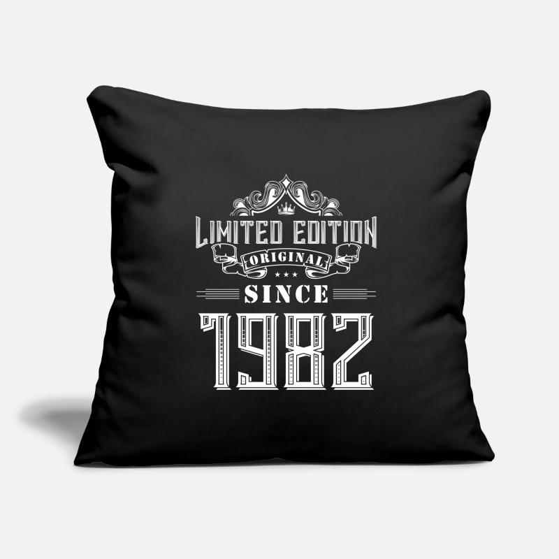 Édition limitée 1982 Housse de coussin décorative 45 x 45 cm