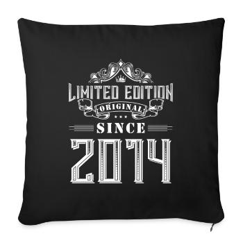 Édition limitée 2014 - Housse de coussin décorative 45 x 45 cm - noir - Devant