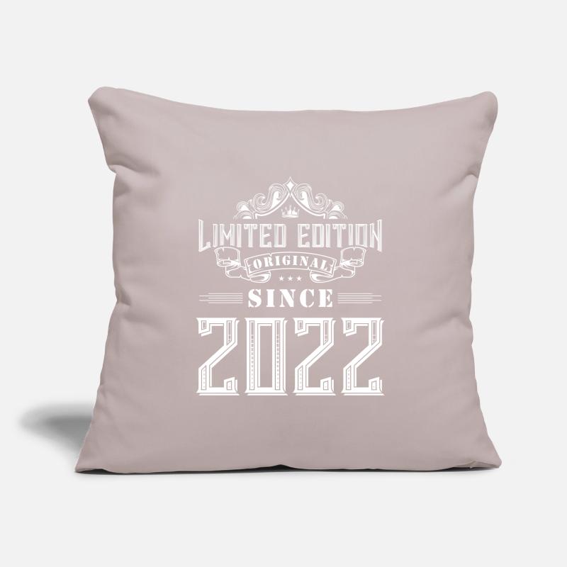 Édition limitée 2022 Housse de coussin décorative 45 x 45 cm