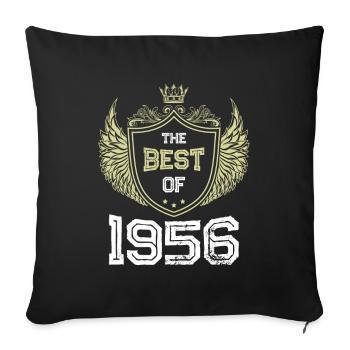 1956 best of - Sofa pillowcase 17,3'' x 17,3'' (45 x 45 cm) - black - Front