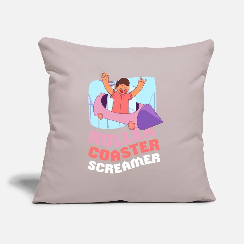 Rollercoaster Screamer Roller Coaster Sofa pillowcase 17,3'' x 17,3'' (45 x 45 cm)