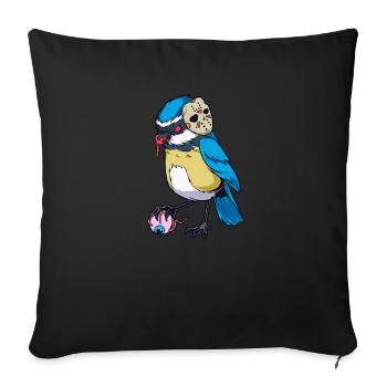 Monster Animals - Bleu Horreur - Housse de coussin décorative 45 x 45 cm - noir - Devant
