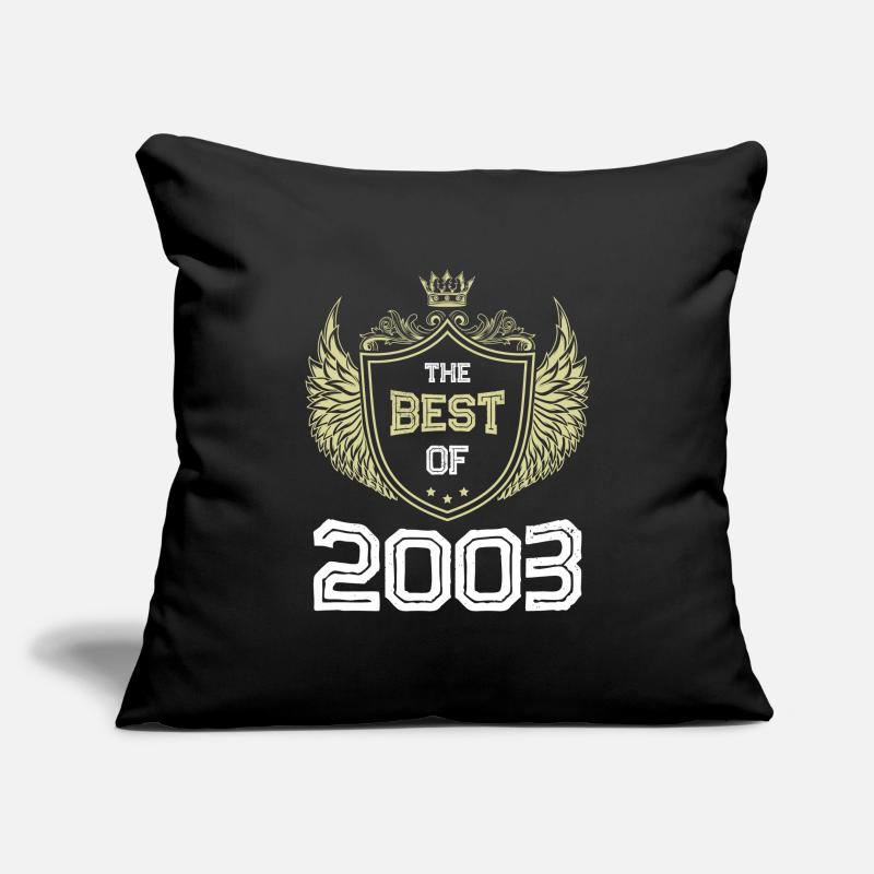 2003 best of Housse de coussin décorative 45 x 45 cm