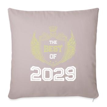 2029 best of - Sofa pillowcase 17,3'' x 17,3'' (45 x 45 cm) - light taupe - Front