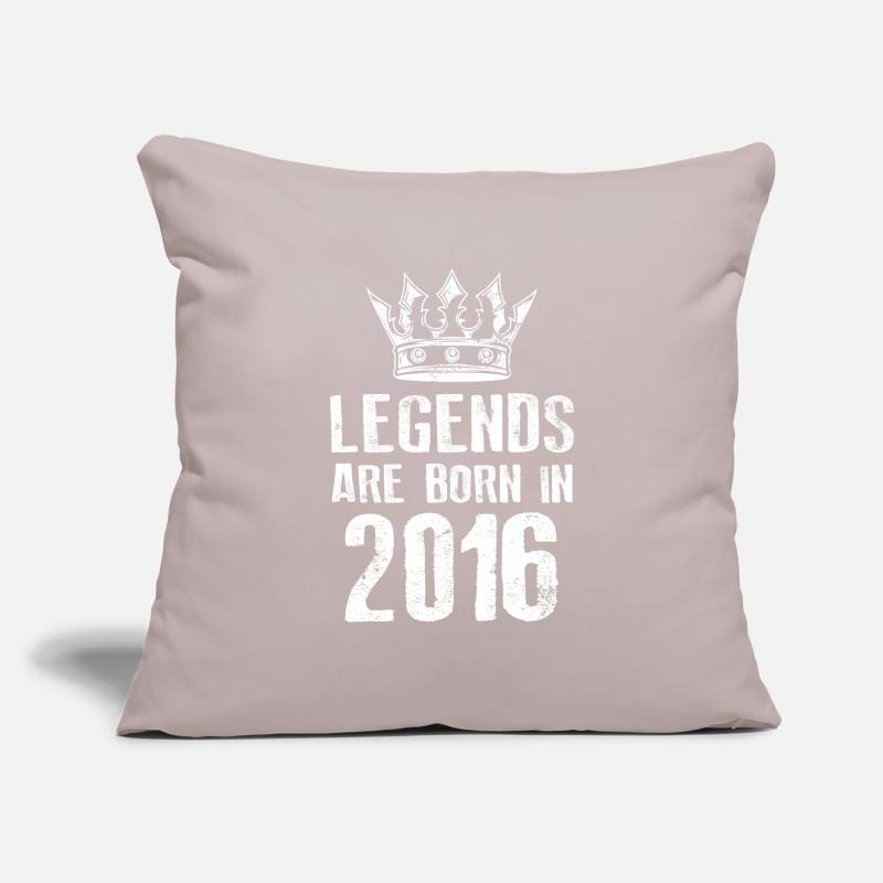 Légendes 2016 nées en Housse de coussin décorative 45 x 45 cm