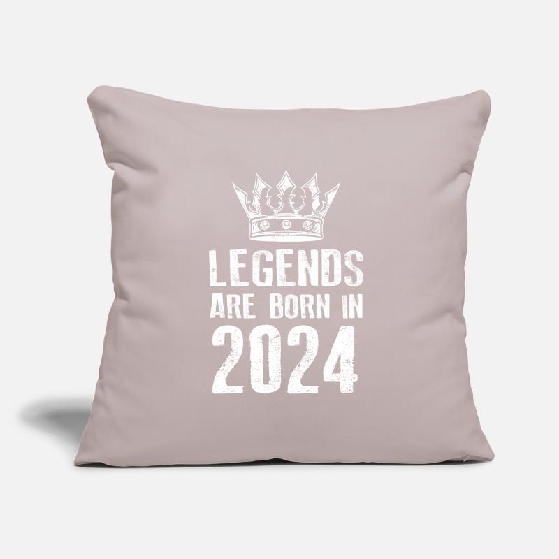 2024 legends born in Sofakissenbezug 45 x 45 cm