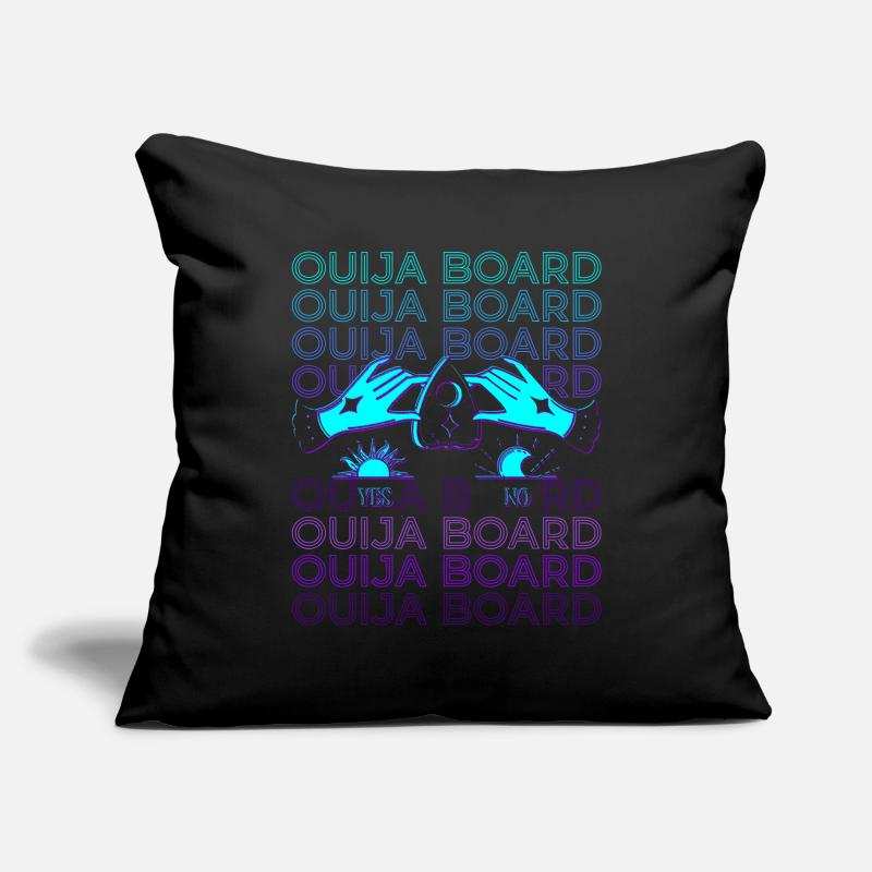 Ouija Board Ghost Board Planchette Rétro Housse de coussin décorative 45 x 45 cm