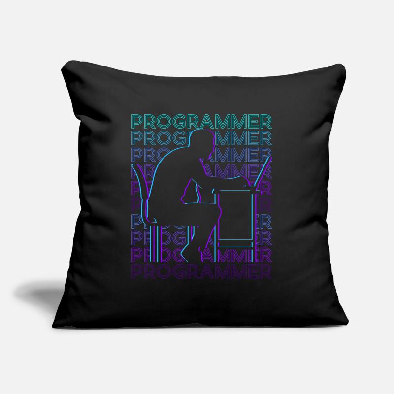 Programmeur Programmation Informatique Encodage Gee Housse de coussin décorative 45 x 45 cm