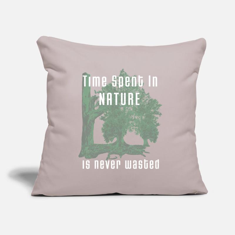 Eucalyptus tree, spending time in nature Sofa pillowcase 17,3'' x 17,3'' (45 x 45 cm)