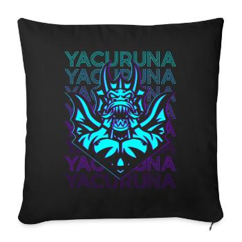 Yacuruna Alte Mythologie Mythische Wassermänner - Sofakissenbezug 45 x 45 cm - Schwarz - Vorne