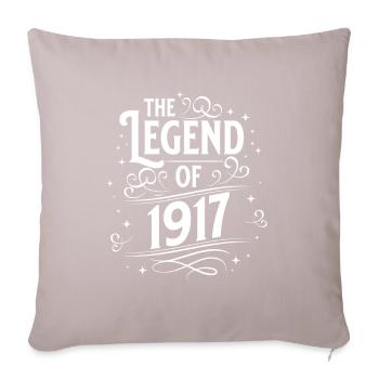 La légende de l’anniversaire de 1917 - Housse de coussin décorative 45 x 45 cm - taupe clair - Devant