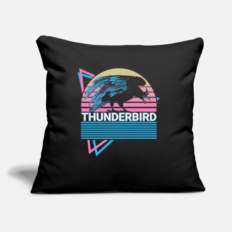 Donnervogel Kryptide Kryptozoologie Retro Sofakissenbezug 45 x 45 cm