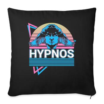 Hypnos Dieu Grec Ancien Grec Mythol - Housse de coussin décorative 45 x 45 cm - noir - Devant
