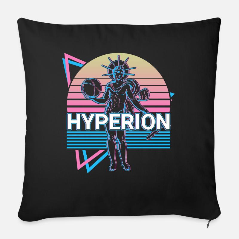 Hyperion Titan Gott Antike griechische Mythologie - Sofakissenbezug 45 x 45 cm - Schwarz
