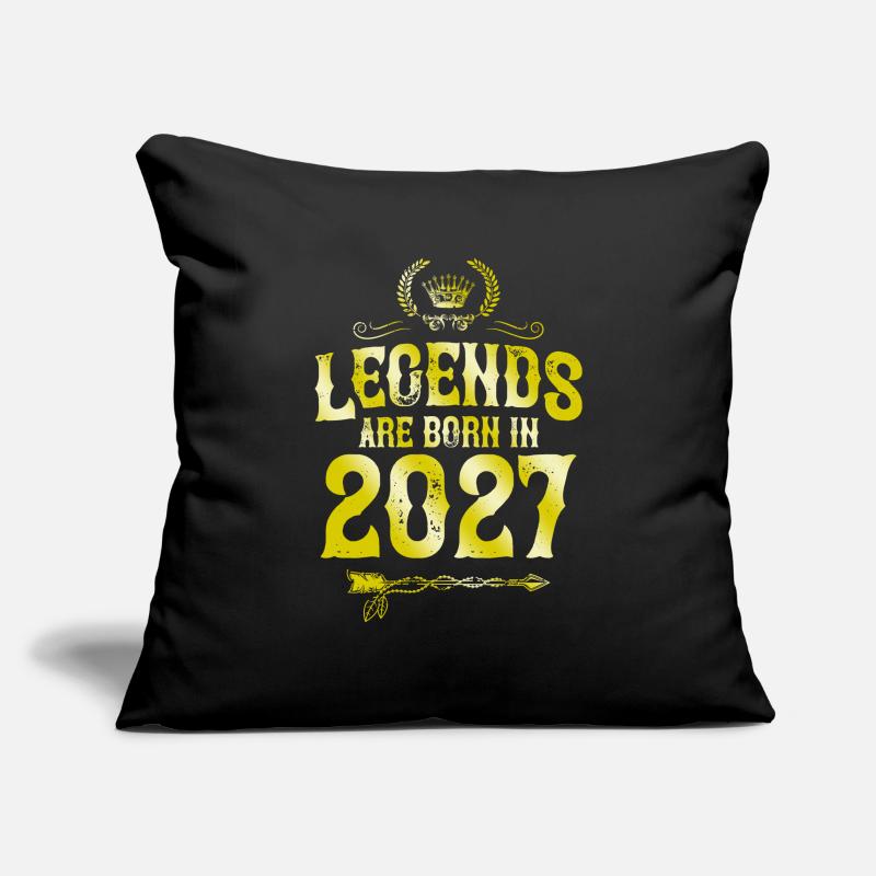 2027 legends born in Sofa pillowcase 17,3'' x 17,3'' (45 x 45 cm)