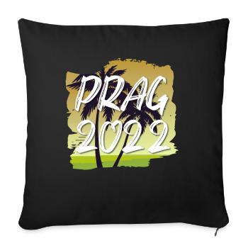 Prag 2022 - Sofakissenbezug 45 x 45 cm - Schwarz - Vorne