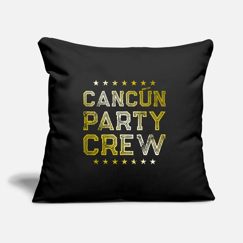 Cancun Party Crew Sofa pillowcase 17,3'' x 17,3'' (45 x 45 cm)