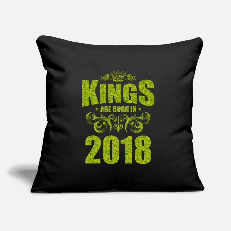 kings are born 2018 Sofakissenbezug 45 x 45 cm