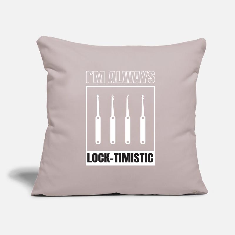 Lock-Timistic Lockpicking Lockpicker Sofa pillowcase 17,3'' x 17,3'' (45 x 45 cm)