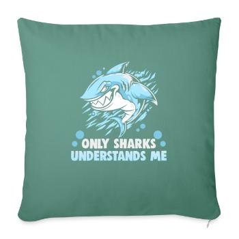 Scuba Diver Design Instructor Snorkeling - Sofa pillowcase 17,3'' x 17,3'' (45 x 45 cm) - cypress green - Front
