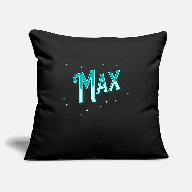 Max names personalized Sofa pillowcase 17,3'' x 17,3'' (45 x 45 cm)