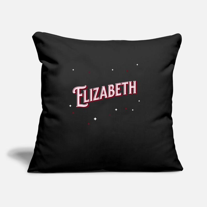 Elizabeth name personalized Sofa pillowcase 17,3'' x 17,3'' (45 x 45 cm)