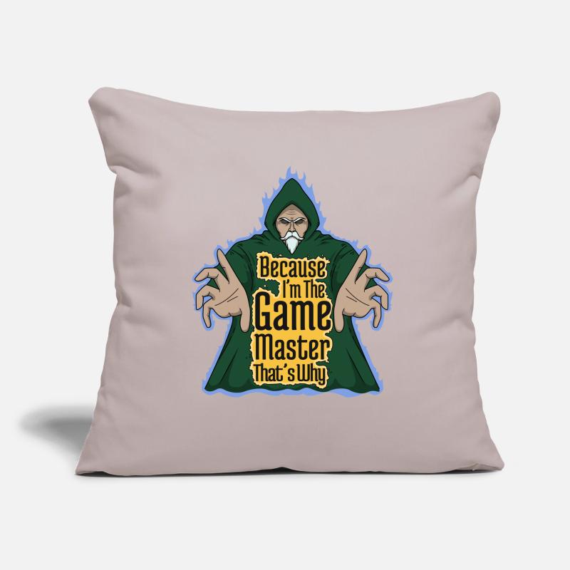 I Am The Game Master Board Game Nerd Sofa pillowcase 17,3'' x 17,3'' (45 x 45 cm)