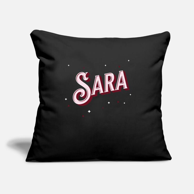 Sara name personalized Sofa pillowcase 17,3'' x 17,3'' (45 x 45 cm)